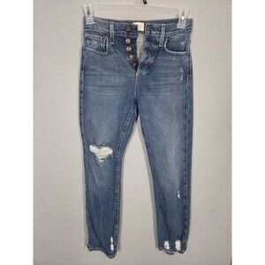 Alice Olivia  AO LA Jeans  Womens 25 (25×25)  Amazing High Rise Girlfriend Slim
